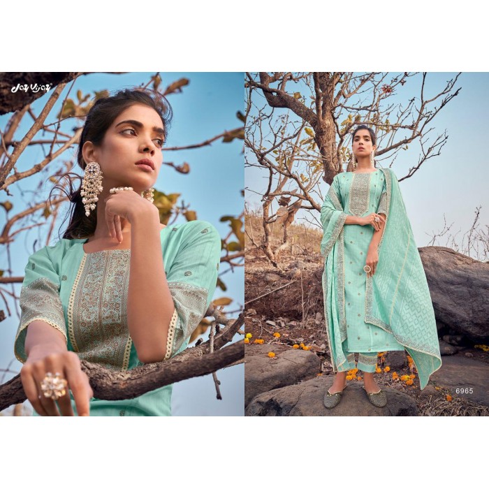 Jay Vijay Phulwari Pure Cotton Lining Dress Materials